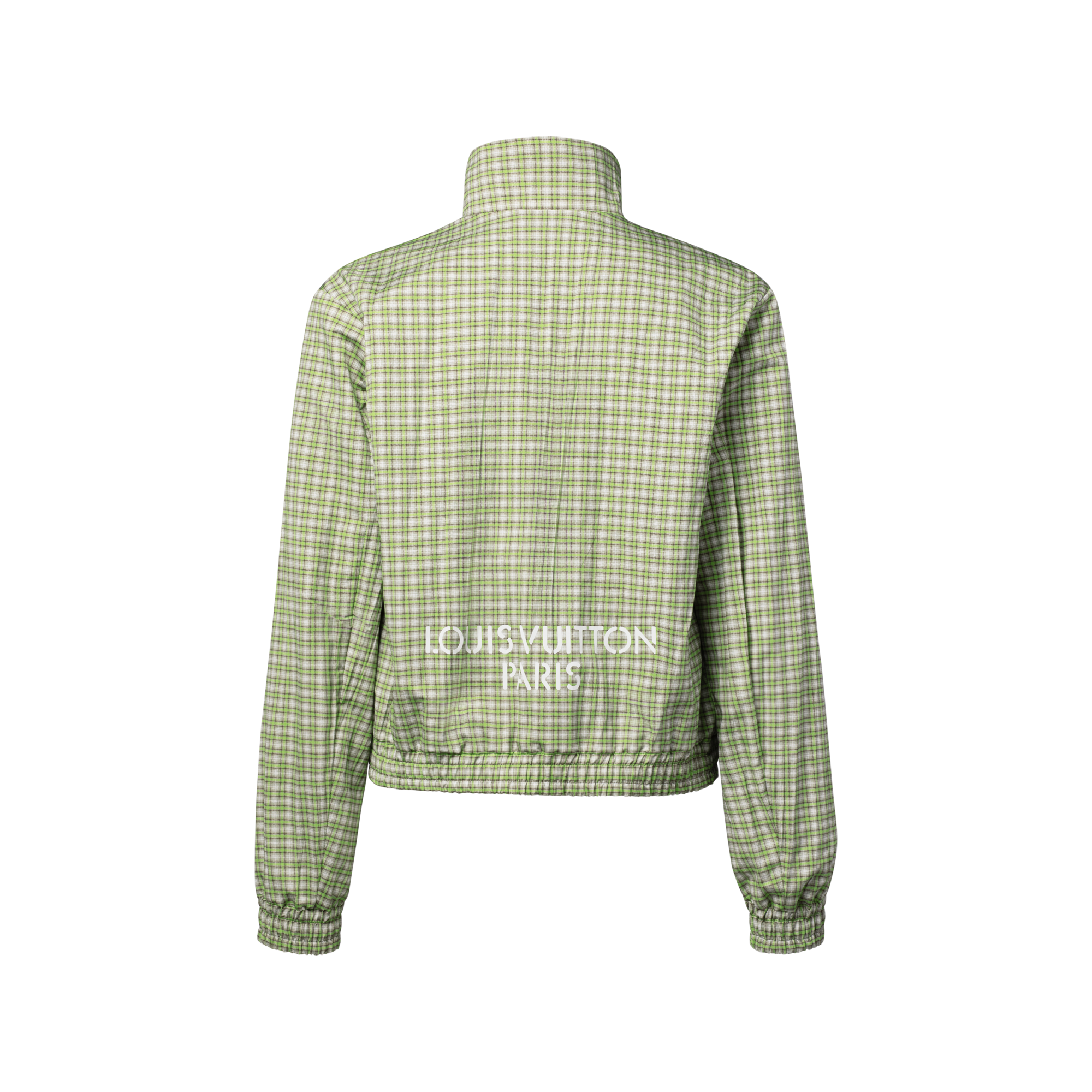 LOUIS VUITTON ネメスコート Signature-Printed Checkered Tracksuit Top - Men - Ready-to-Wear